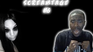 SCREAMTAGE 6  JUMPSCARES GALORE  HILARIOUS REACTIONS [upl. by Elyrrad397]