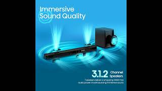 Review Hisense AX3125H 312 Channel Sound Bar with Wireless Subwoofer [upl. by Aksehcnarf]