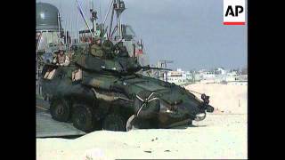 Somalia  US amp Italian Troops Arrive In Mogadishu [upl. by Sarazen]