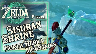 Zelda Tears of the Kingdom  Sisuran Shrine The North Hebra Mountains Crystal  Hebra Mountains [upl. by Severen]