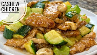 Cashew Chicken Recipe  Easy Vegetable And Chicken Stir Fry Recipe [upl. by Noicpesnoc]