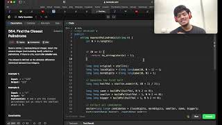 LeetCode 564  Find the Closest Palindrome CPPInterview ProblemBest Explanation [upl. by Tigirb]