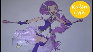 Princess Carissa from LoliRock Drawing Ep61 [upl. by Jardena]