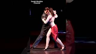 Tango dance video 💃🕺 Melina Mourino and Julian Sanchez shorts [upl. by Tamara]