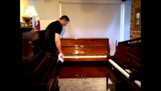 melbourne piano movers cleaning pianos [upl. by Vanhook11]