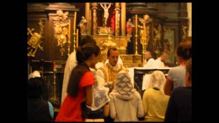 SOUL OF MY SAVIOUR  Catholic Hymn  Traditional Latin Mass [upl. by Yemac]