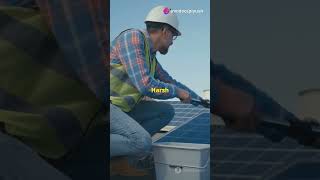 Solar panel सोलर पैनल पर जमी धूल या पक्षियों की गंदगी को हटाने के लिए एक सॉफ्ट ब्रश का उपयोग करे [upl. by Putscher]