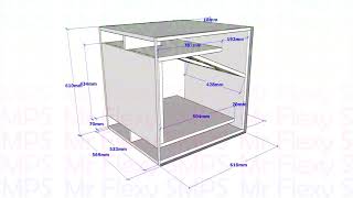 X1 15 INCH subwoofer box plan [upl. by Ignacius606]