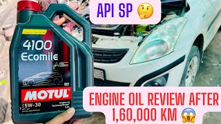 Best Engine Oil For Swift And Dzire  Motul 5w30 Engine Oil Review motul [upl. by Tomi]