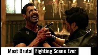 Most Brutal Fight Scene Ever  Rocky Handsome [upl. by Earahc323]