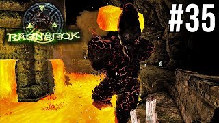 DE LAVA GOLEM VERSLAAN met HARM  ARK Ragnarok 35 XL aflevering [upl. by Deyas]