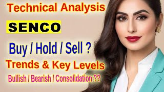 Senco Gold Limited Technical Analysis Navigating Bearish Trends [upl. by Helsa]