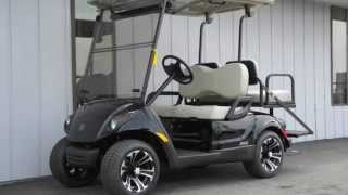 2013 Yamaha DRIVE PTV FuelInjected Gas Golf Cart Black Onyx [upl. by Alrich542]