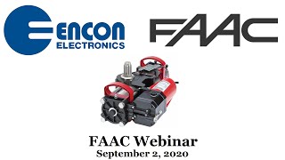 FAAC Webinar 9220 [upl. by Auhsot]