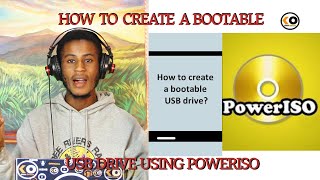 How to create a USB bootable drive using Power ISO [upl. by Ydnelg91]