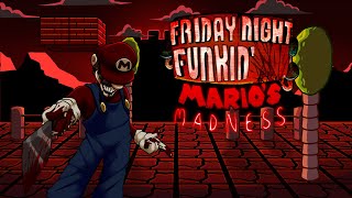 ItsAMe Remastered  Friday night funkin MARIOS MADNESS V2 OST [upl. by Lydnek]