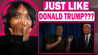 I LAUGHED SO HARD I CRIED  Shane Gilliss Best Trump Impressions REACTION [upl. by Gery865]