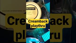 Celestion g12 m65 CREAMBACK pkaythru [upl. by Hamitaf]