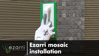 Ezarri mosaic installation [upl. by Corinna]