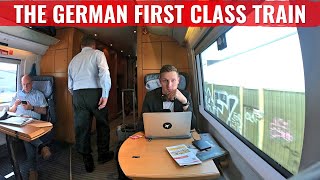 Review German Rail DB First Class ICE Train  A Luxury product [upl. by Eberhard]