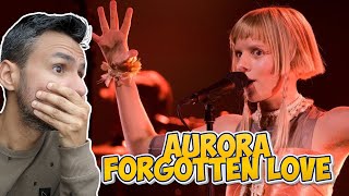 AURORA  Forgotten Love REACTION First Time Hearing It  Live hos Lindmo [upl. by Luckin]