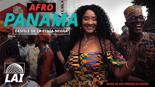 Black Panamanians  Desfile de la Etnia Negra  Afro Panama [upl. by Rutherfurd]