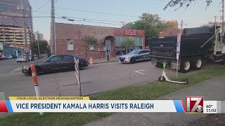 VP Harris visits Raleigh ahead of Sunday Greenville rally [upl. by Dorman]