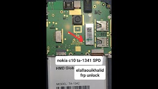 Nokia C10 TA 1342 frp bypass test point unlock tool [upl. by Dirgni]