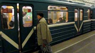 Pushkinskaya station Saint Petersburgs metro [upl. by Nylatsirk]