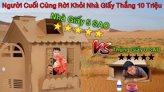 Người Cuối Cùng Rời Khỏi NHÀ GIẤY 0 Sao vs 5 Sao sẽ Thắng 10 Triệu [upl. by Kawai292]