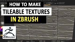 How to Make Seamless Tileable Textures in Zbrush [upl. by Eedya]