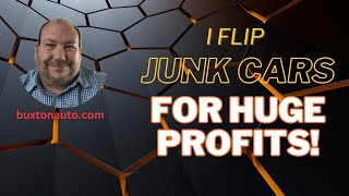 I flip junk cars for profit Ugly cars make money too flippingcars cardealer entrepreneur [upl. by Lenej]