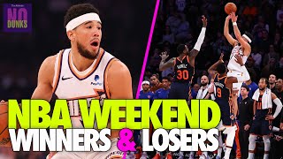 NBA Weekend Winners amp Losers  Booker In MSG Magic Happens amp Wembanyamas Jersey Name Error [upl. by Yolanthe]