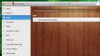 Getting Started with Wunderlist  Smart Lists [upl. by Munson]