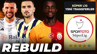 SÜPER LİGde TÜM YENİ TRANSFERLER AYNI TAKIMDA  FIFA 23 REBUILD KARİYER MODU [upl. by Nelan]