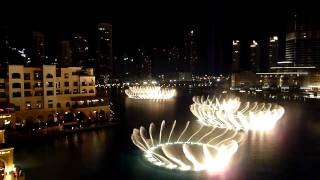 Dubai Fountain  Enta Omri HD [upl. by Neelrac]