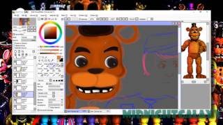 FNAF 1 SPEEDPAINT [upl. by Berti]