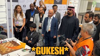 Gukesh Fever In Budapest  45th Olympiad Budapest [upl. by Lindsy]