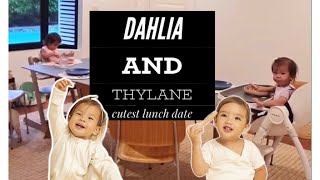 Dahlia Amelie rainy morning and lunch date with Thylane Katana  Anne Curtis  Solenn Heussaff [upl. by Anitsugua]