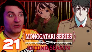 Monogatari Second Season Ep 21 Koimonogatari 4 Anime reaccion Reaccion ciega [upl. by Dlareg984]