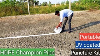 பாசனத்திற்கு ஏற்ற எடை குறைவான பைப்  VK Champion HDPE Pipe [upl. by Eade]