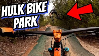 RIDING INSANE BIKE PARK IN MYRTLE BEACH SOUTH CAROLINA Hulk bike park [upl. by Redfield]