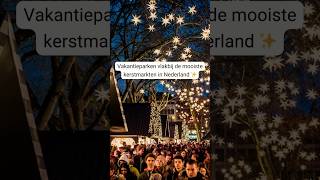 Vakantieparken vlakbij de mooiste kerstmarkten in Nederland ✨ [upl. by Pallaton220]