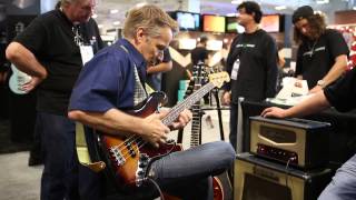 NAMM 2014Vail Johnson and the ValveTrain Brandywine Bass Amp [upl. by Harding]