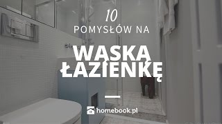 Jak urządzić wąską łazienkę  10 pomysłów aranżacja wnętrz projekty [upl. by Erasmus]