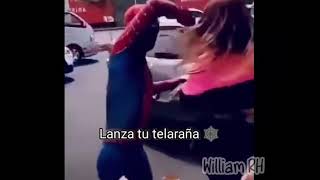 spiderman lanza tu telaraña meme [upl. by Mohammad]