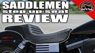 Saddlemen Step Up Seat 2000 Mile Review [upl. by Anivid]