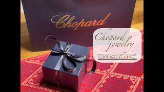 Chopard Unboxing Ice Cube ring  Luxury Jewelry unboxing [upl. by Aneleasor]