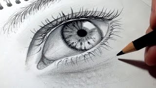 Comment dessiner des yeux facilement Tutoriel [upl. by Arah]