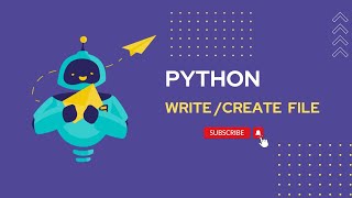 Python Write  Create Files  File handling session  02 [upl. by Johns249]